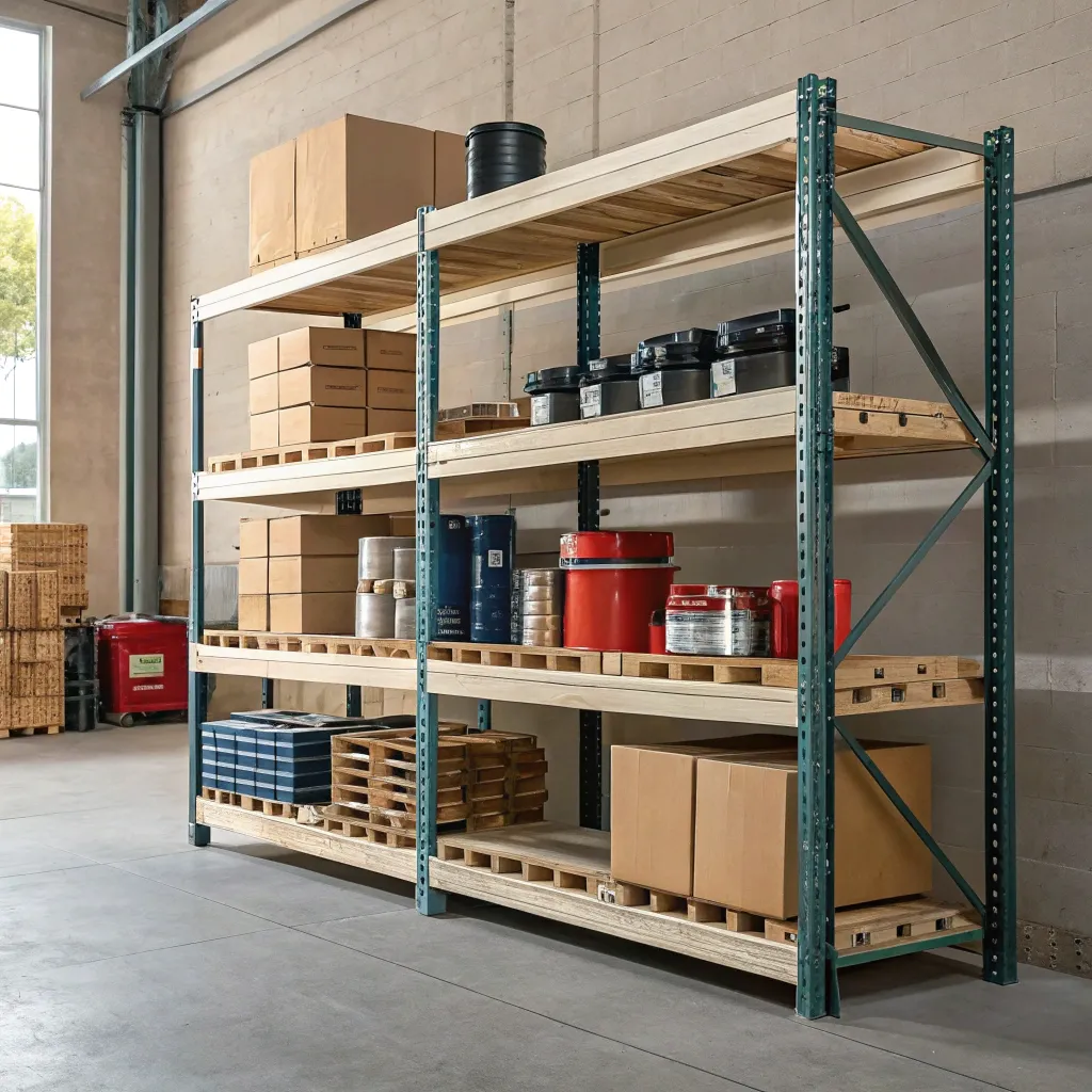 Versatile pallet shelves
